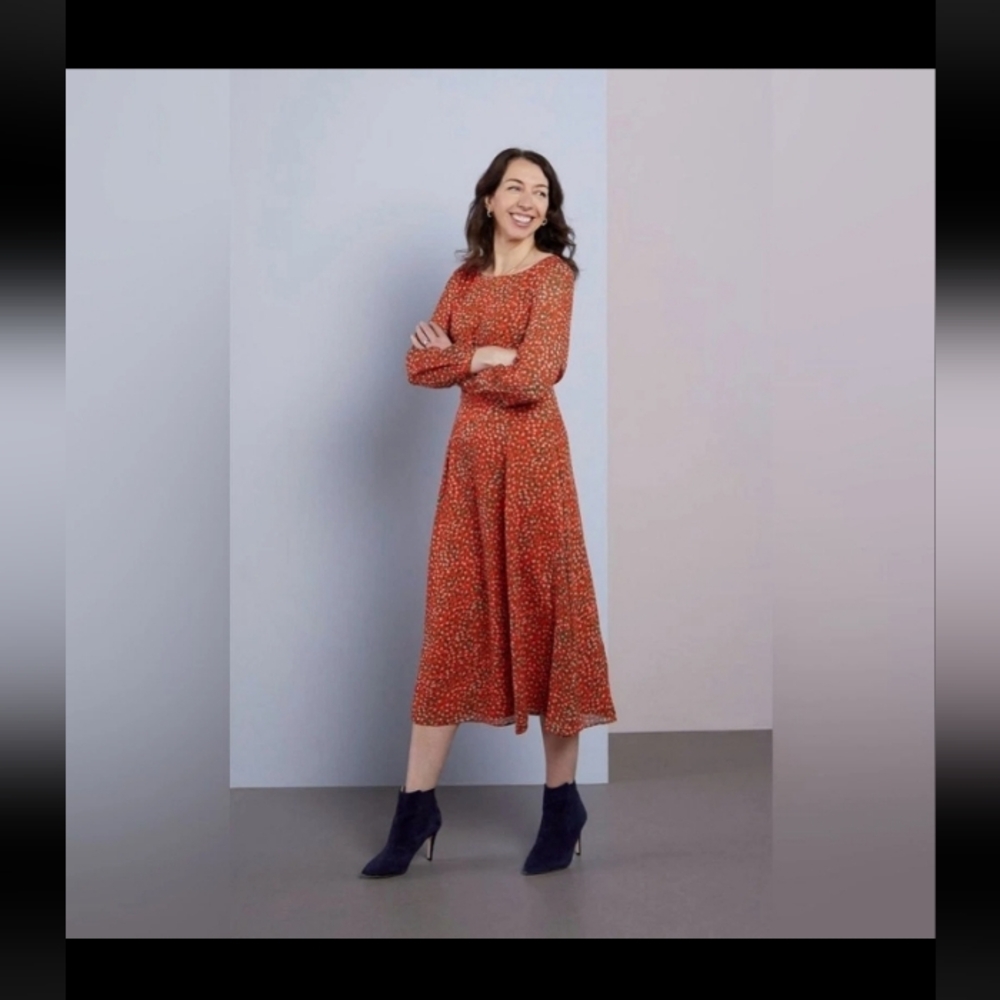 NWT Boden Ingrid Midi Dress – Size 10R